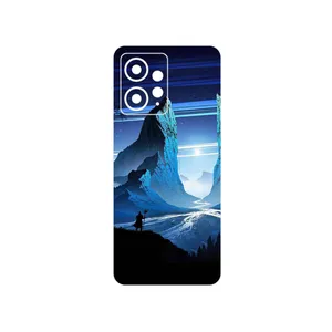MAHOOT Blue Mountains Digital Art Cover Sticker for Xiaomi Redmi Note 12 4G