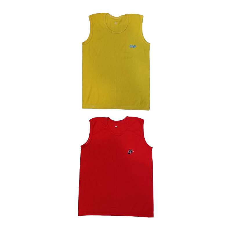 زیرپوش بدون آستین مردانه مدل sdf5 بسته 2 عددی