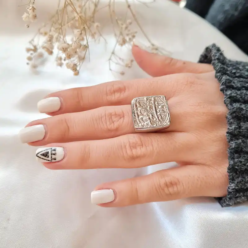 انگشتر مدل سکه صاحب قرانیه