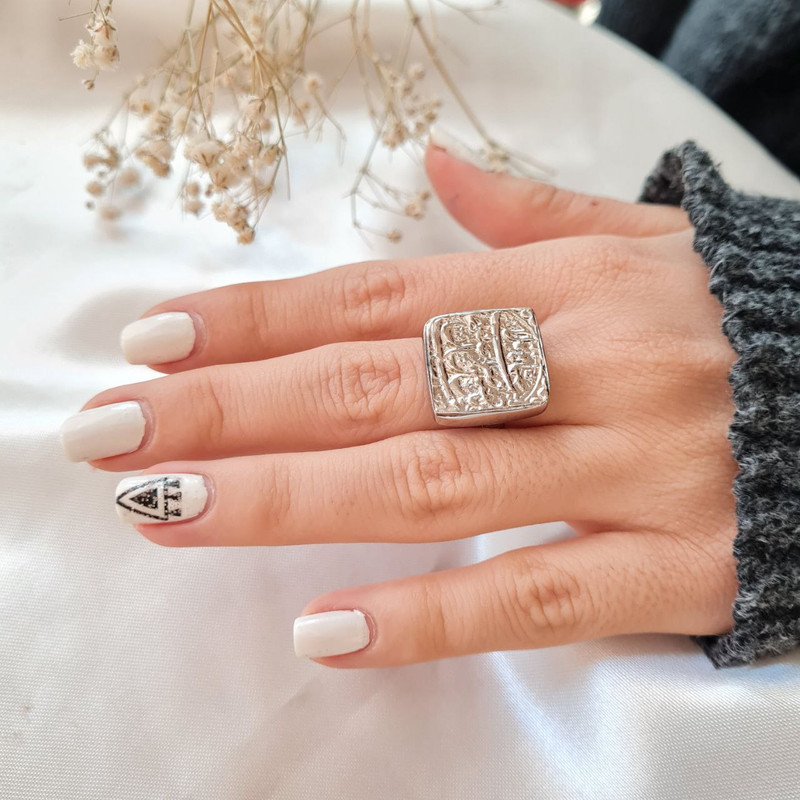 انگشتر مدل سکه صاحب قرانیه انگشتر مدل سکه صاحب قرانیه