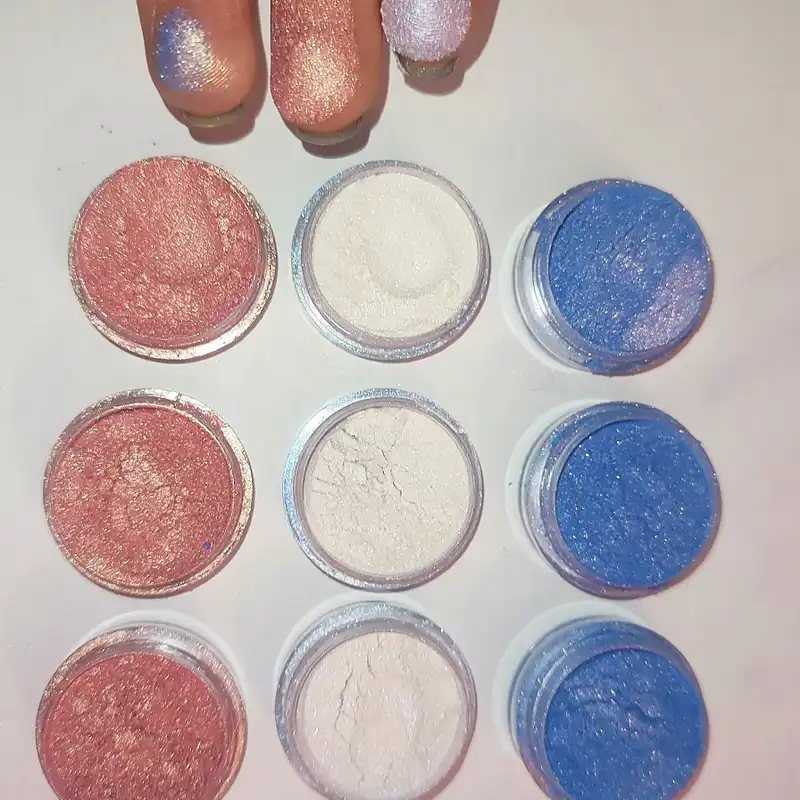 پودر کروم ناخن مدل 4008.289.407.4005.430.4012.4011 بسته 18 عددی