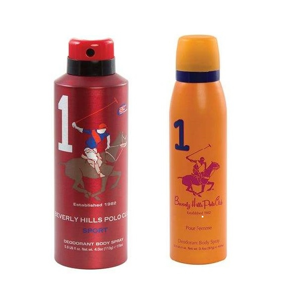 اسپری بورلی هیلز پولو کلاب مدل One حجم 150 میلی لیتر  مجموعه 2 عددی