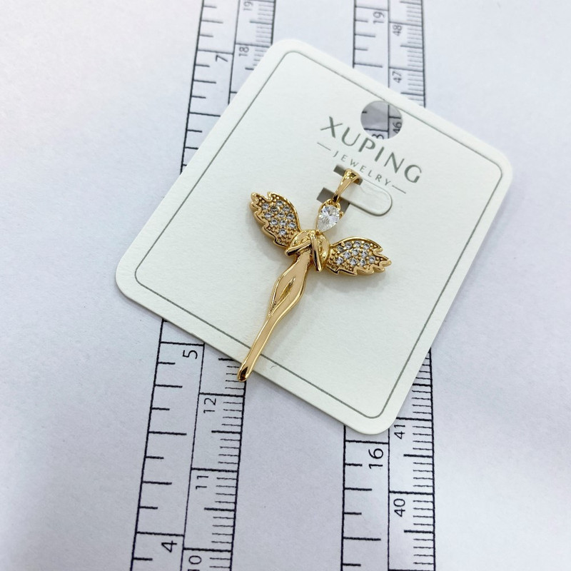 آویز گردنبند زنانه ژوپینگ مدل فرشته کد N3460 آویز گردنبند زنانه ژوپینگ مدل فرشته کد N3460