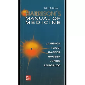 کتاب Harrisons Manual of Medicine اثر Anthony Fauci انتشارات مک گراهیل