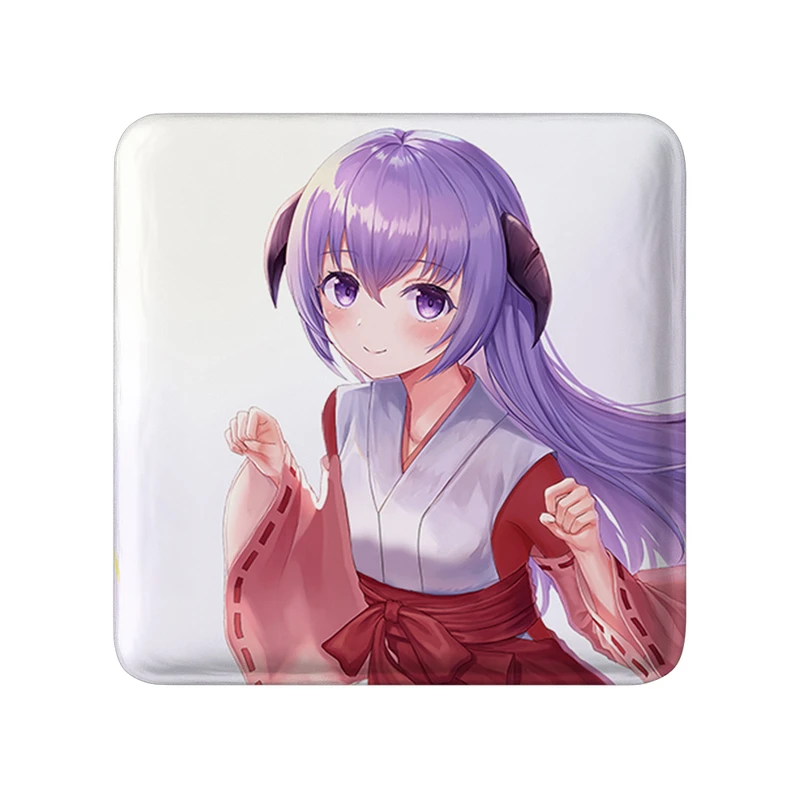 مگنت خندالو طرح هانیو انیمه هیگوراشی وقتی اشک می ریزد  مدل مربعی کد 18114