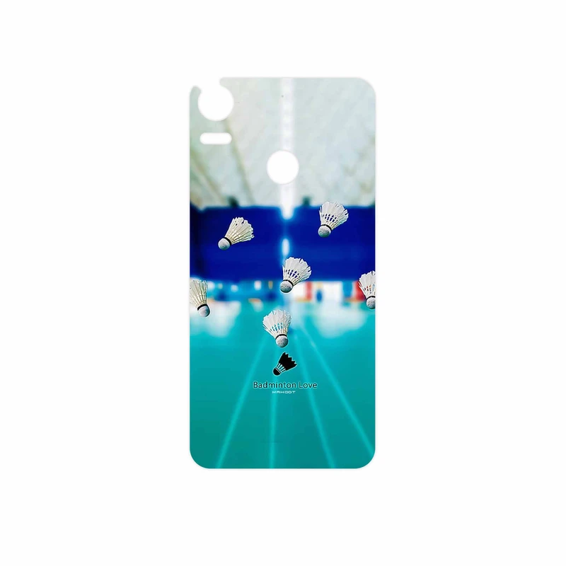 برچسب پوششی ماهوت مدل Badminton مناسب برای گوشی موبایل اچ تی سی Desire 10 Pro