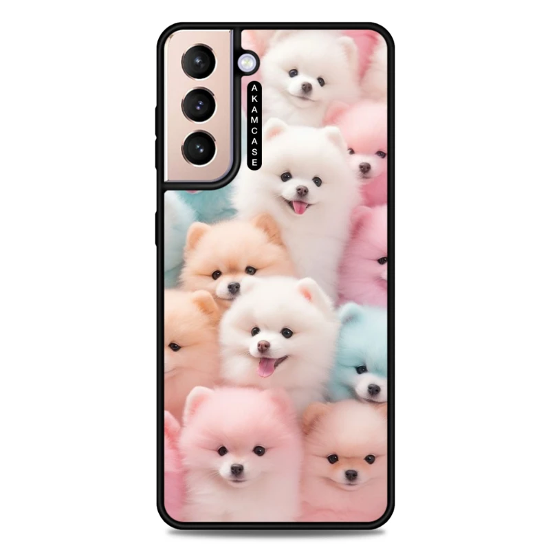 کاور آکام مدل AMC-WSGS21P-DOGS-16 مناسب برای گوشی موبایل سامسونگ Galaxy S21 Plus
