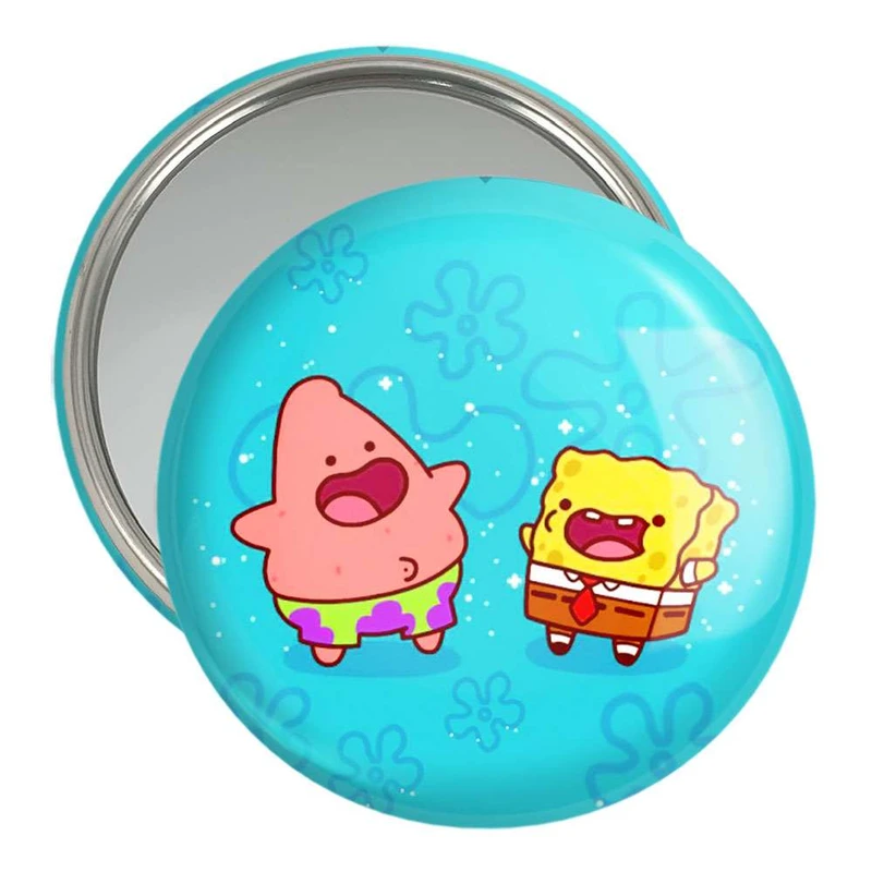 آینه جیبی خندالو طرح پاتریک و باب اسفنجی  کد 4742