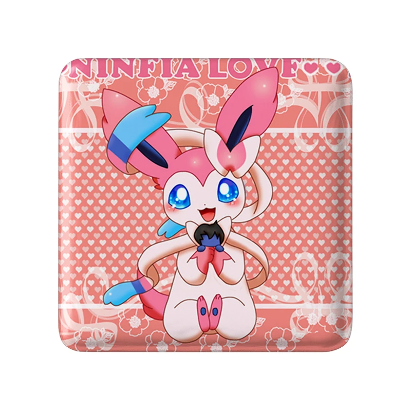 مگنت خندالو طرح سیلوئون انیمه پوکمون کد 17316