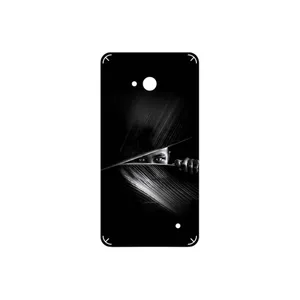 MAHOOT Black Portrait Cover Sticker for Microsoft Lumia 640
