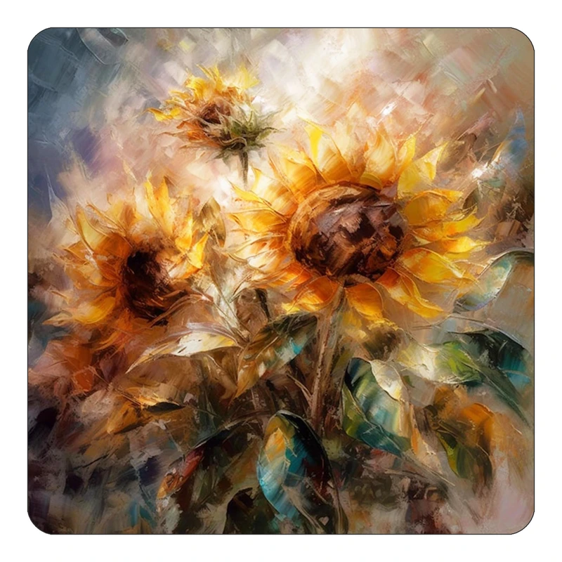 مگنت کاکتی طرح نقاشی رنگ روغن مدل mp72396