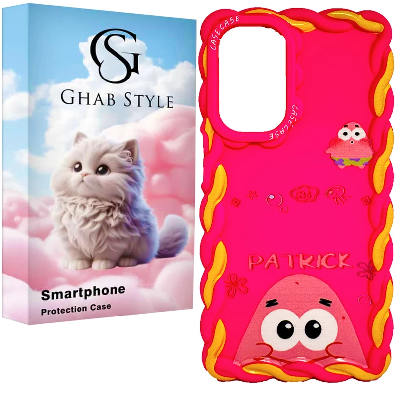 کاور قاب استایل مدل موجدار فانتزی مناسب برای گوشی موبایل سامسونگ Galaxy A36 / Galaxy A56