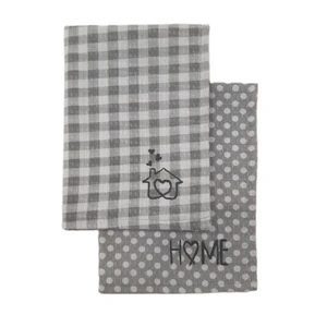 دستمال آشپزخانه مدل home مجموعه 2 عددی
