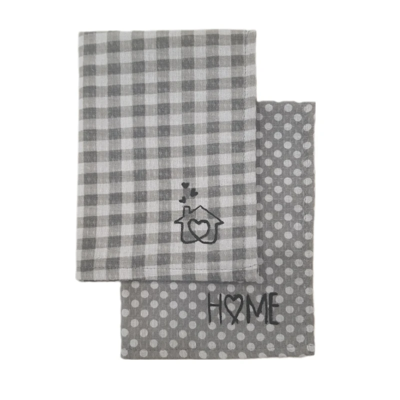 دستمال آشپزخانه مدل home مجموعه 2 عددی