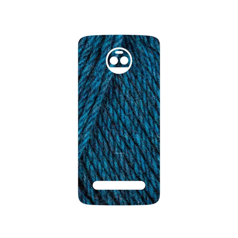 برچسب پوششی ماهوت مدل Fabric Texture 1 مناسب برای گوشی موبایل موتورولا Moto Z2 Force