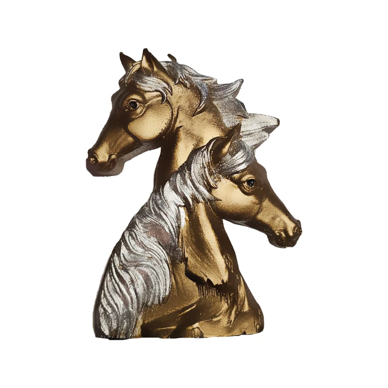 شمع دست‌ساز بدون‌بو مدل اسب سال 1405 زمان اتمام 4 ساعت