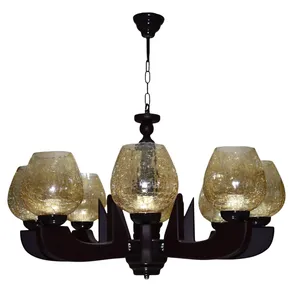   لوستر هشت شعله چشمه نور کد G710/8-BR