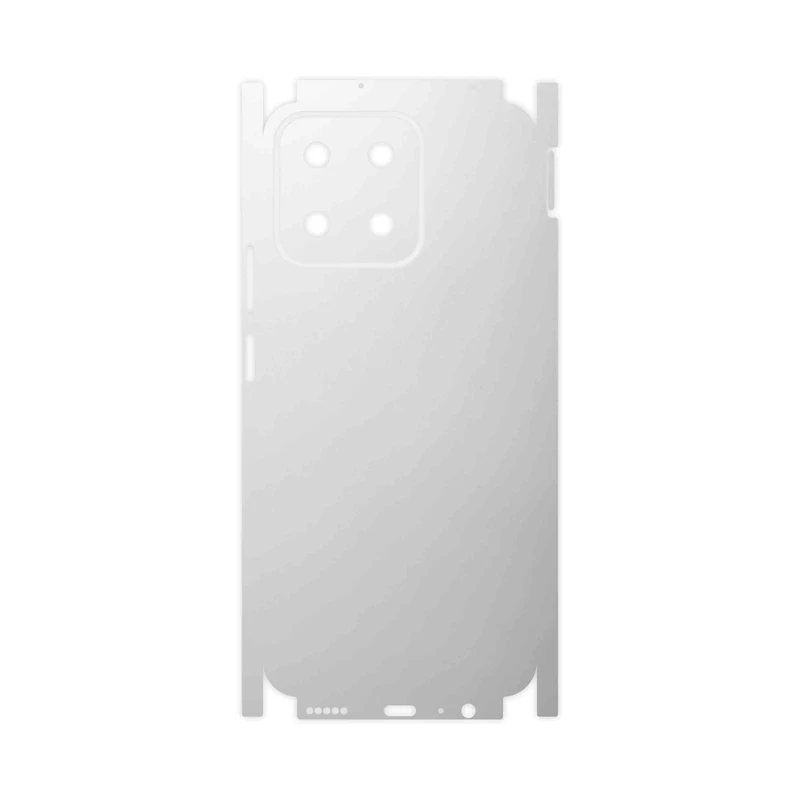 برچسب پوششی ماهوت مدل Matte-White-FullSkin مناسب برای گوشی موبایل آنر X7c