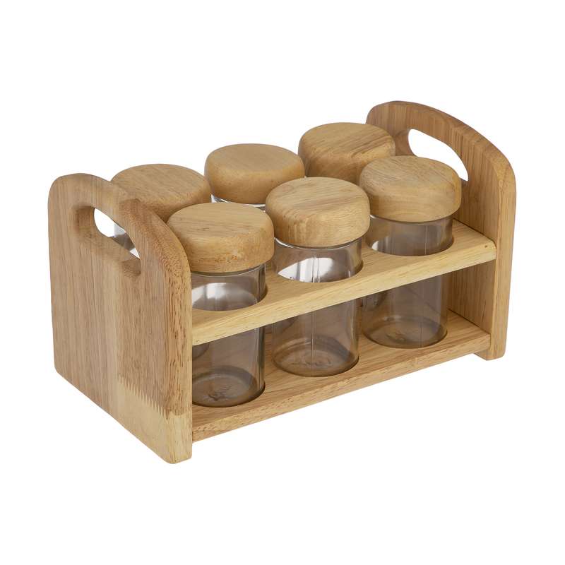 ست جای ادویه 7 پارچه  لوناوود مدل NATURE کد 99068