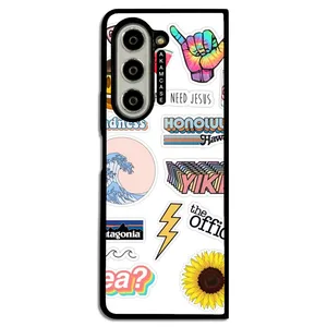AKAM AMCWSGZFOLD5-GOOD VIBES8 Cover For Samsung Galaxy Z Fold 5