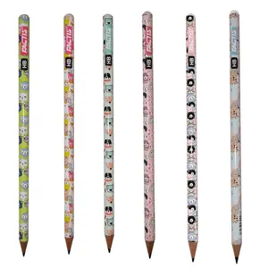 مداد مشکی فکتیس طرح خرسی بسته 6 عددی