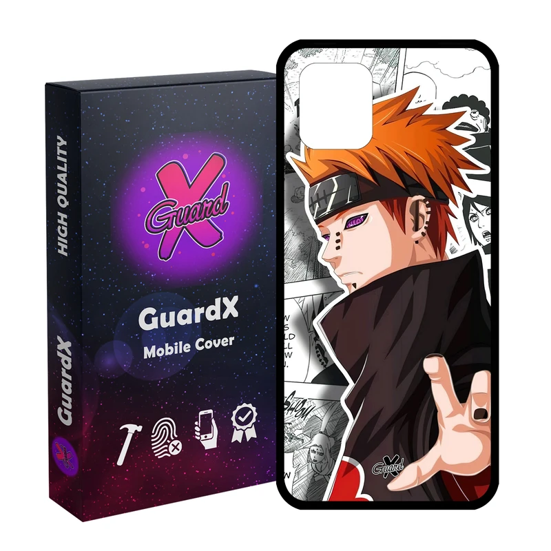 کاور گارد ایکس طرح Naruto Anime مدل Glass10554 مناسب برای گوشی موبایل سامسونگ Galaxy Note 10 Lite / A81