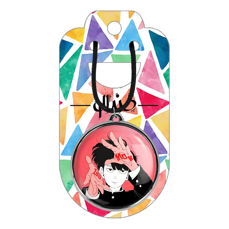 گردنبند خندالو مدل انیمه موب سایکو Mob Psycho 100 کد 2442724434