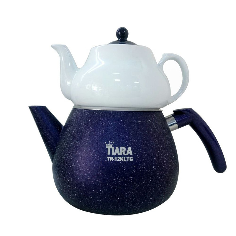 ست کتری و قوری تیارا مدل لوله ای TR12 کد R01