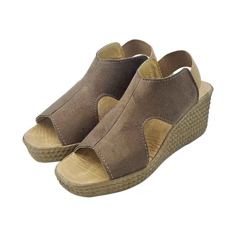 صندل زنانه سیی مدل کشی لژدار کد 2115.1