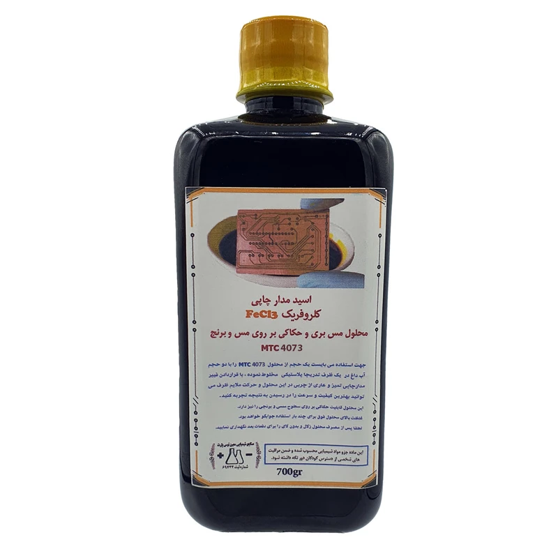 محلول مس بری صنایع شیمیایی معین توس کد MTC 24073 حجم 500 میلی لیتر