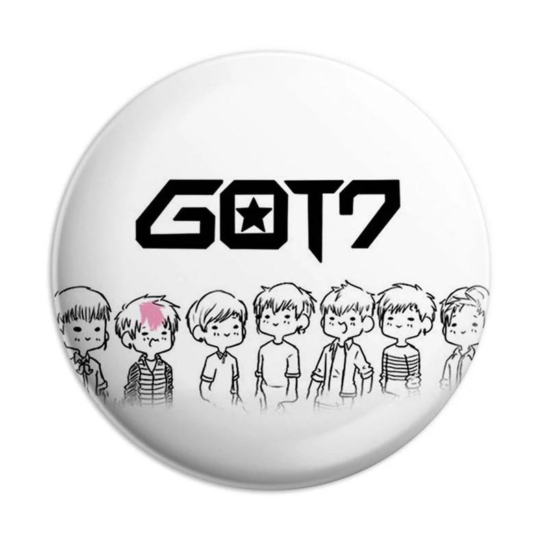 مگنت پرمانه طرح GOT7 کد 19153