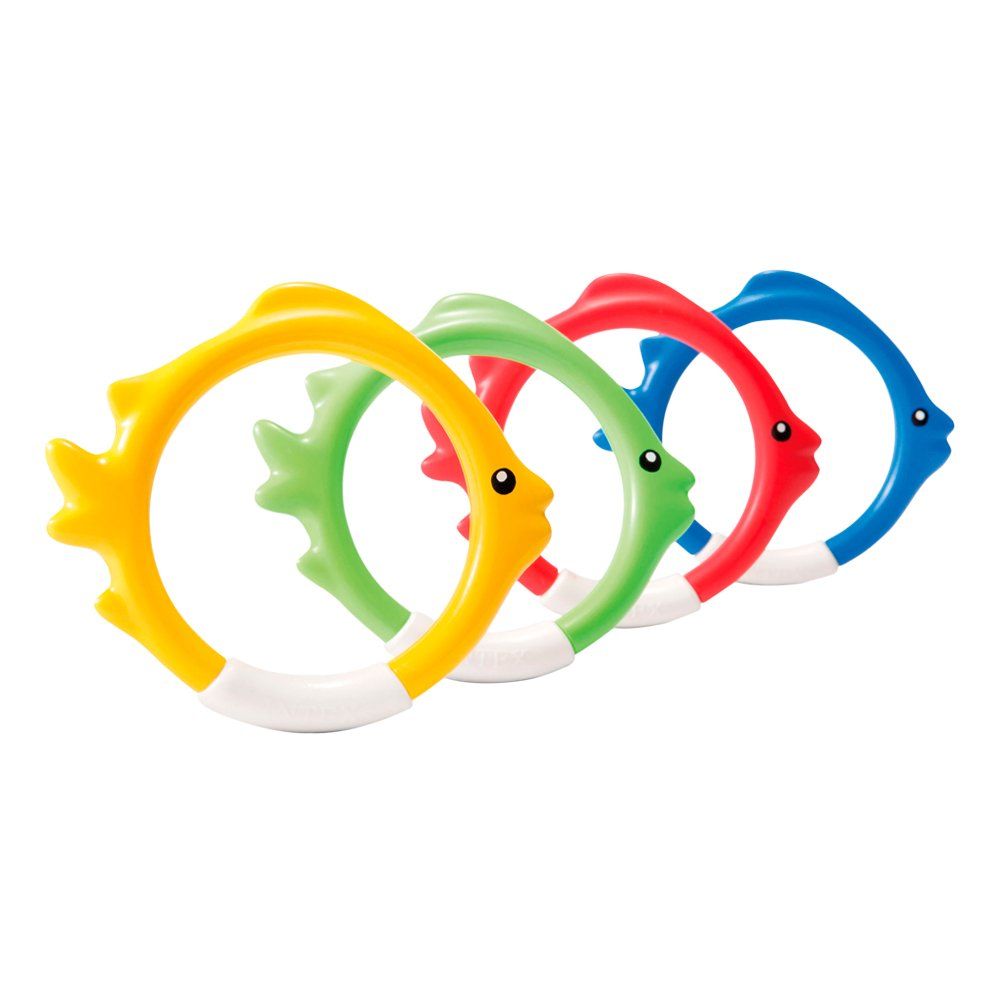حلقه بازی اینتکس طرح ماهی مدل 55507 بسته 4 عددی -  - 1