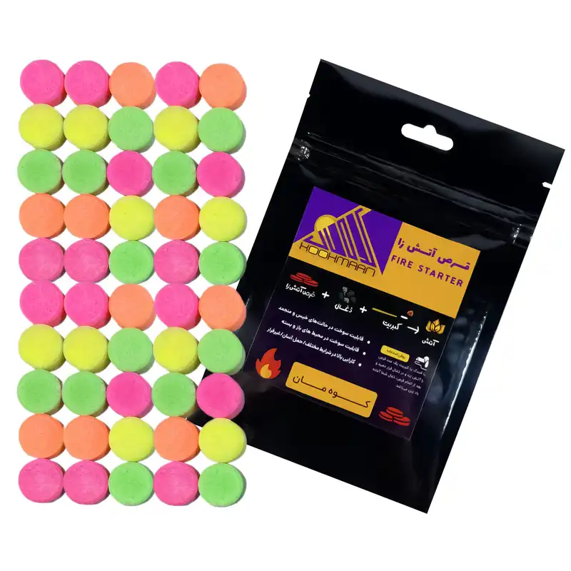 قرص آتش زا کوه مان مدل MB20 بسته 50 عددی