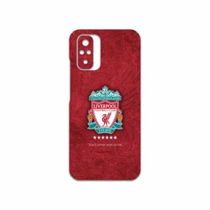 MAHOOT Liverpool Cover Sticker for Xiaomi Redmi Note 10