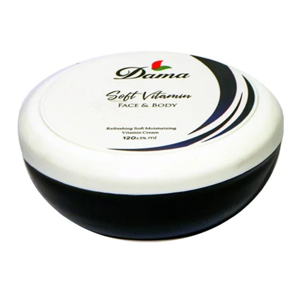 کرم مرطوب کننده داما مدل Vitamin E and C حجم 120 میلی لیتر