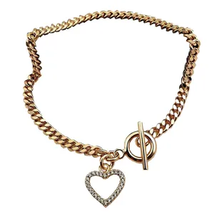 دستبند دخترانه ژوپینگ مدل قلبی xp266