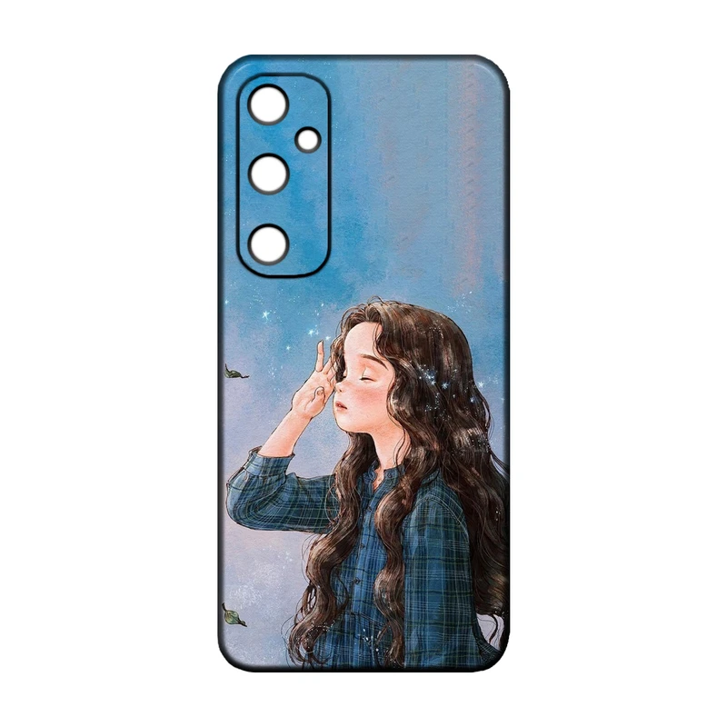 کاور طرح دخترانه کد 134 مناسب برای گوشی موبایل سامسونگ Galaxy A56