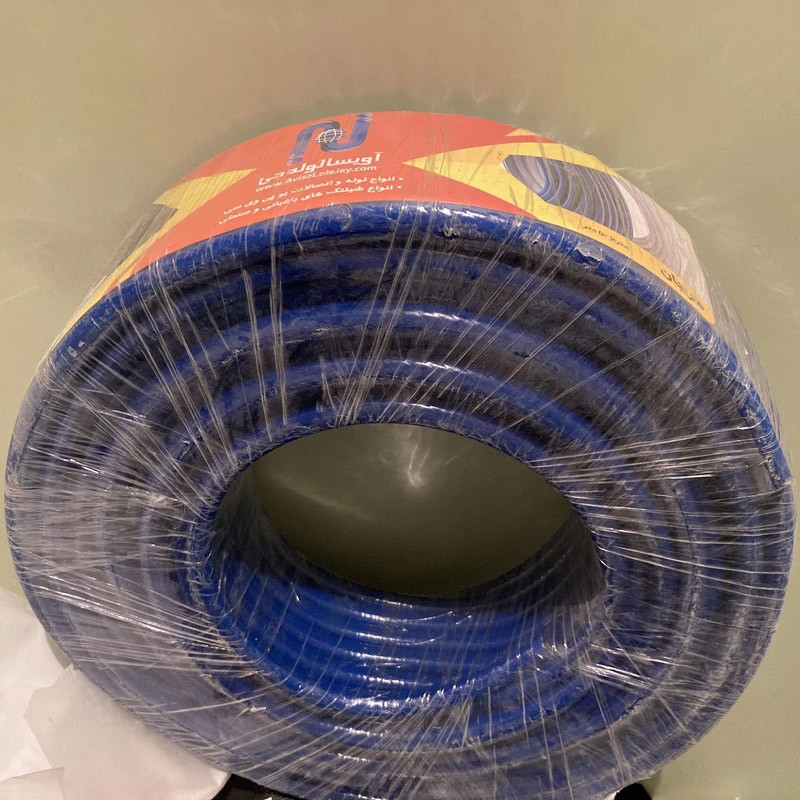 شلنگ گاز آویسا لوله جی مدل مرجان آبی