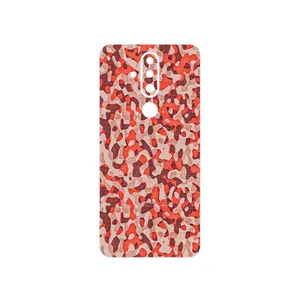 MAHOOT Red Infantry Army Cover Sticker for Nokia X71