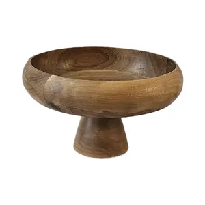 میوه خوری چوبی مدل پایه مخروطی