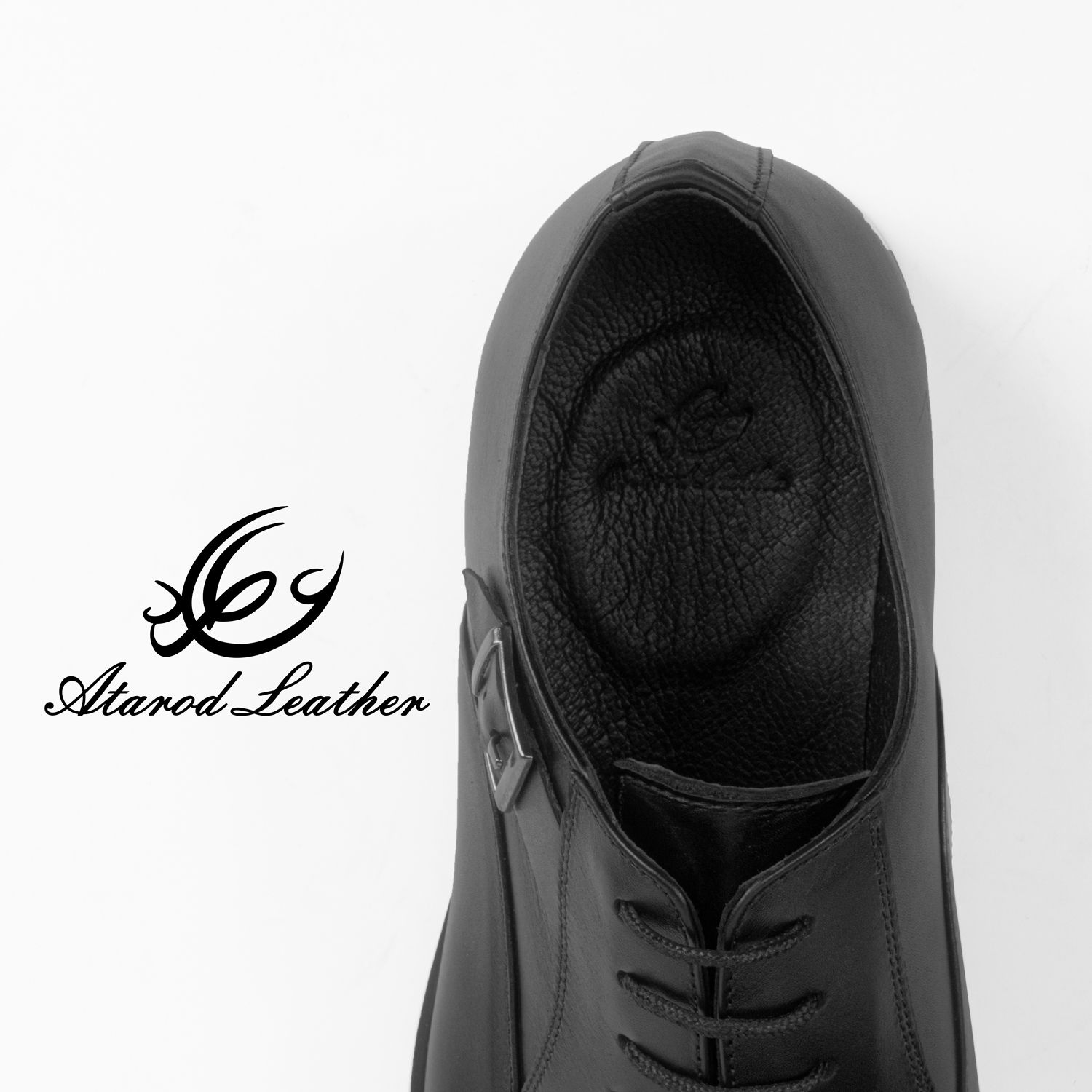 کفش مردانه چرم عطارد مدل چرم طبیعی کد SH76 -  - 10