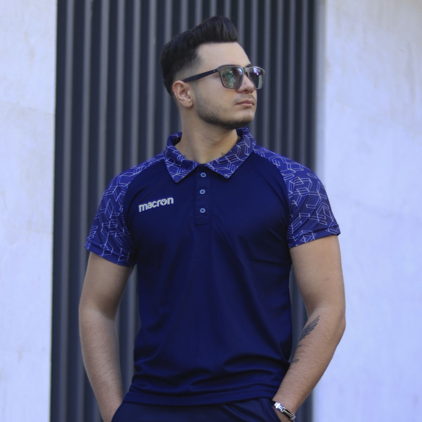 پولوشرت ورزشی مردانه مکرون مدل توتی - - 2