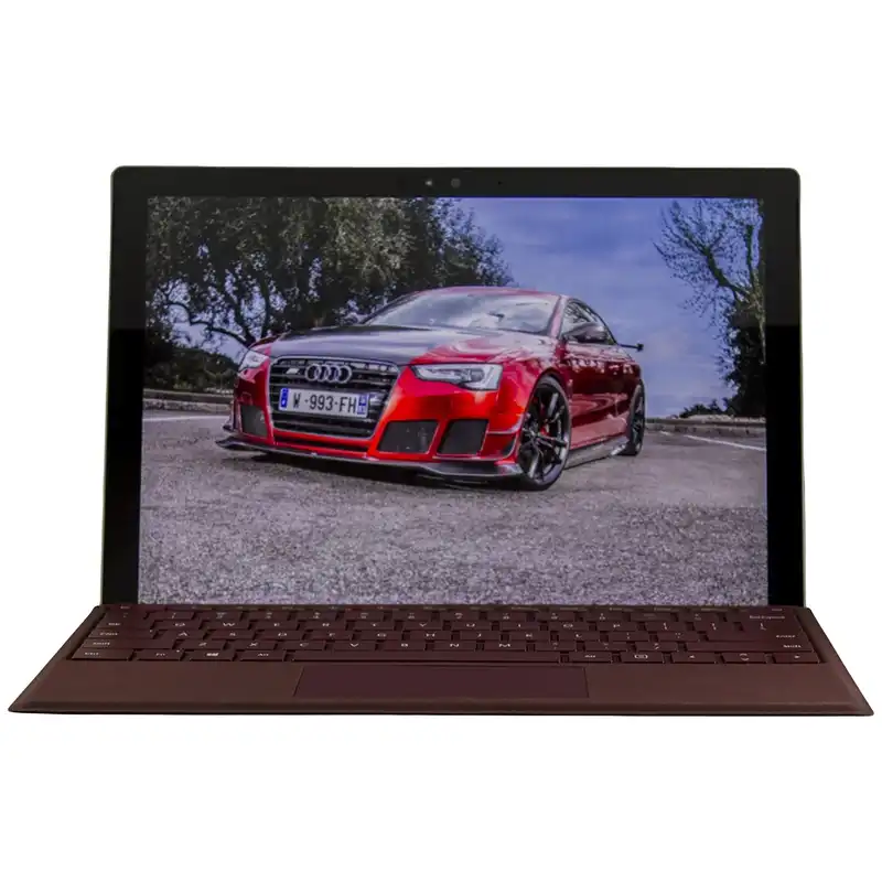 تبلت مایکروسافت مدل Surface Pro 2017 - E به همراه کیبورد سیگنیچر کبود و کیف Golden Guard - ظرفیت 512 گیگابایت