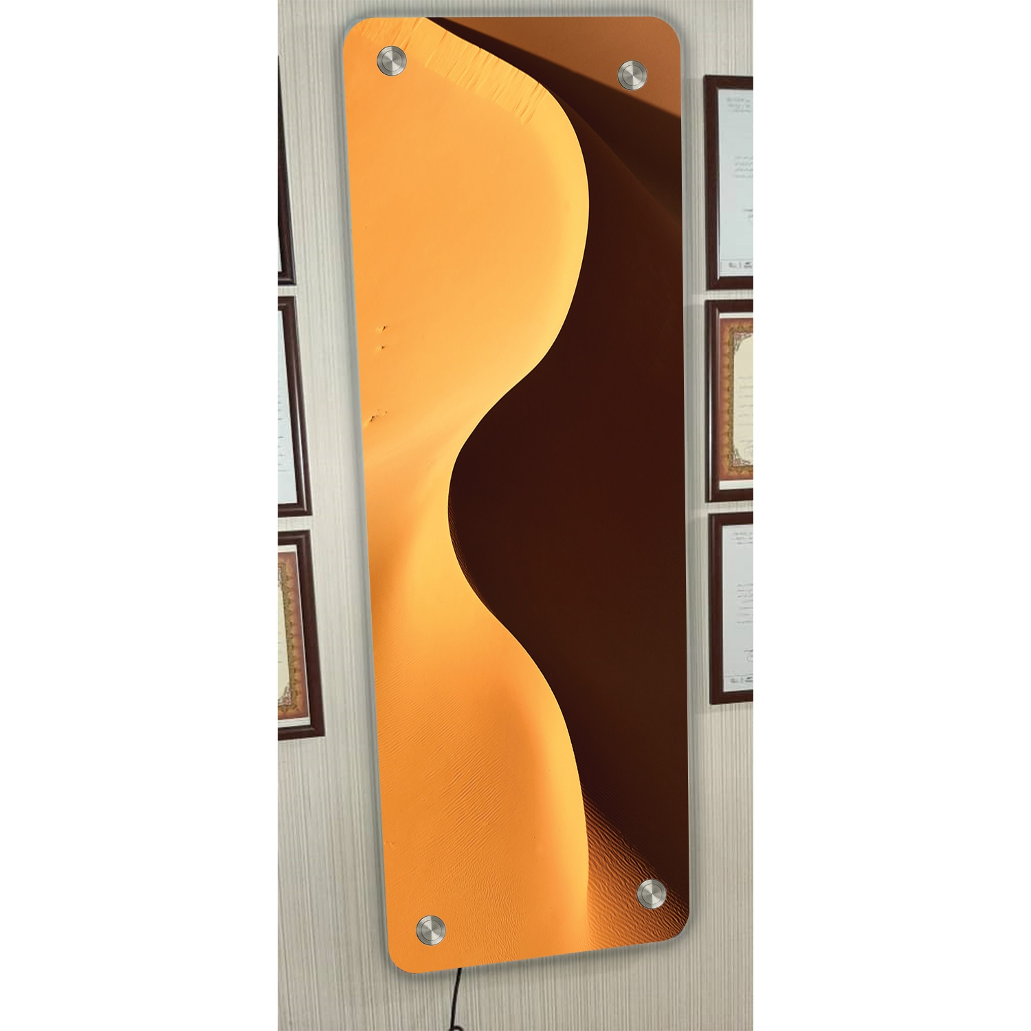 رادیاتور شیشه ای برقی تاپسان مدل TP-082H