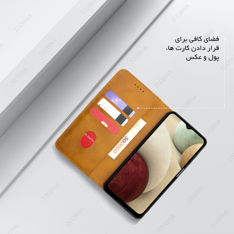 کیف کلاسوری زوبینا مدل Madrid مناسب برای گوشی موبایل سامسونگ Galaxy Note 5