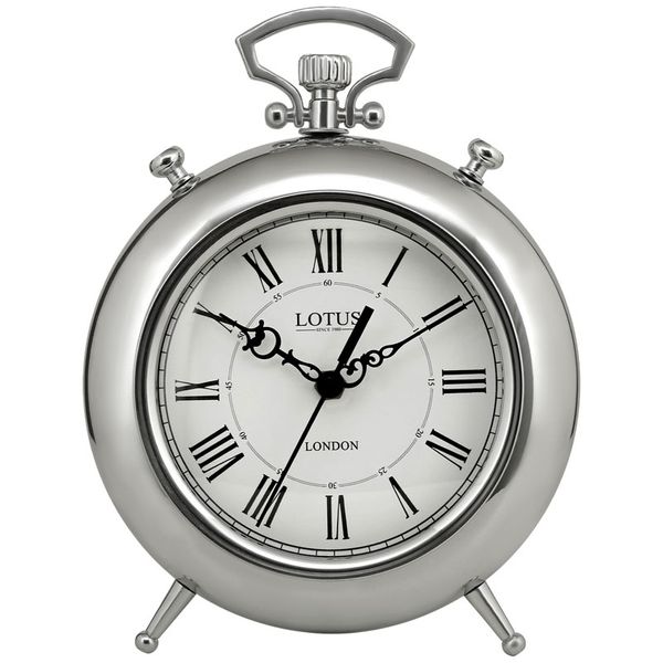 ساعت رومیزی لوتوس مدل 500SANLUIS-SILVERR