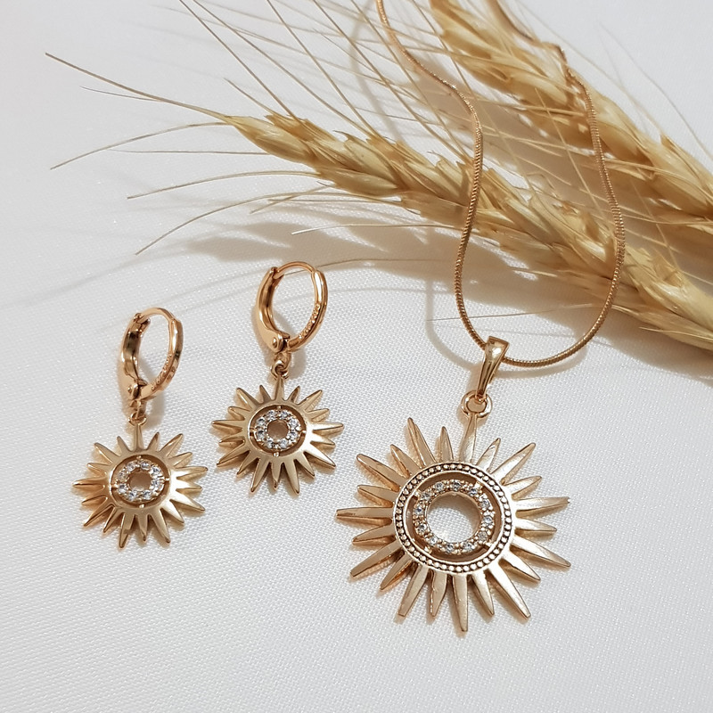 نیم ست زنانه ژوپینگ مدل خورشید نگینی 3448 نیم ست زنانه ژوپینگ مدل خورشید نگینی 3448