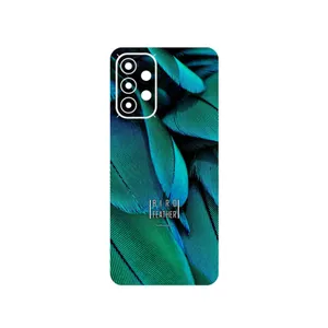 MAHOOT Green Feather Cover Sticker for Samsung Galaxy A23