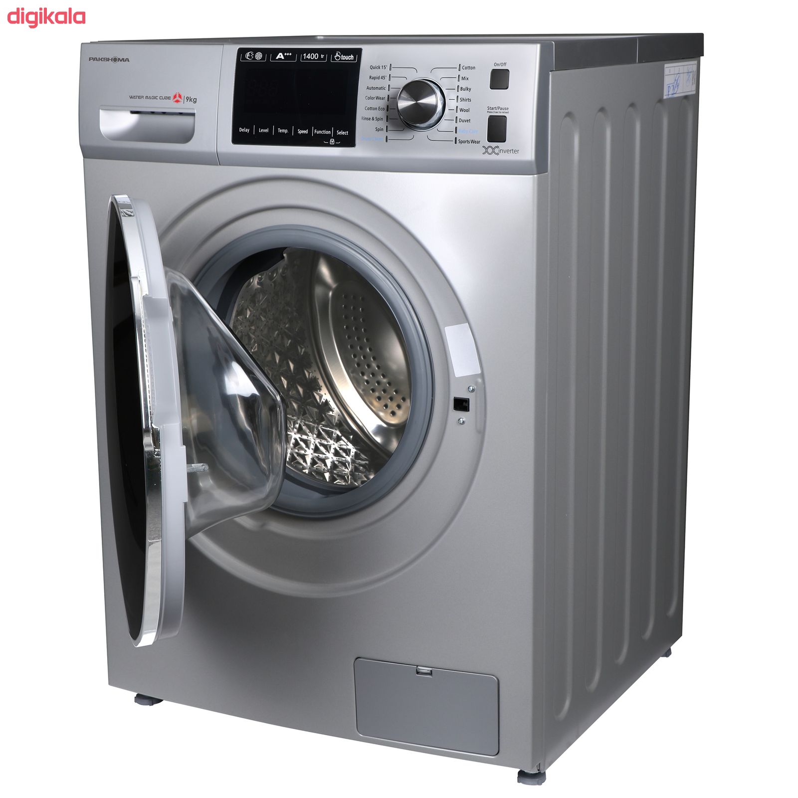 ماشین لباسشویی پاکشوما مدل TFI-93406 ظرفیت 9 کیلوگرم main 1 9