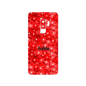 MAHOOT Youtube Cover Sticker for Samsung Galaxy S9 Plus